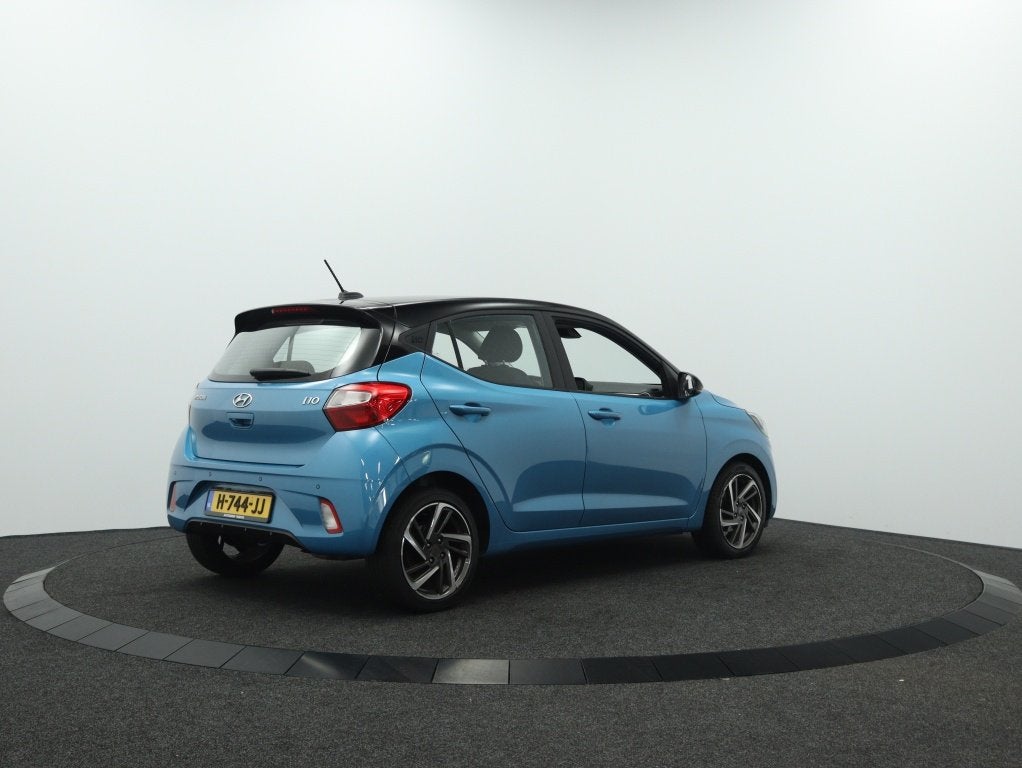 Hyundai i10 1.0 Premium | Navigatie | Camera | Climate contr, Auto's, Hyundai, 12 maanden, Stof, Gebruikt, 899 kg