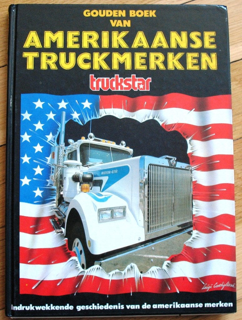 Boek Truckstar Amerikaanse Truckmerken trucks vrachtwagens, Ophalen of Verzenden, Gelezen, Truckstar, Vrachtwagen