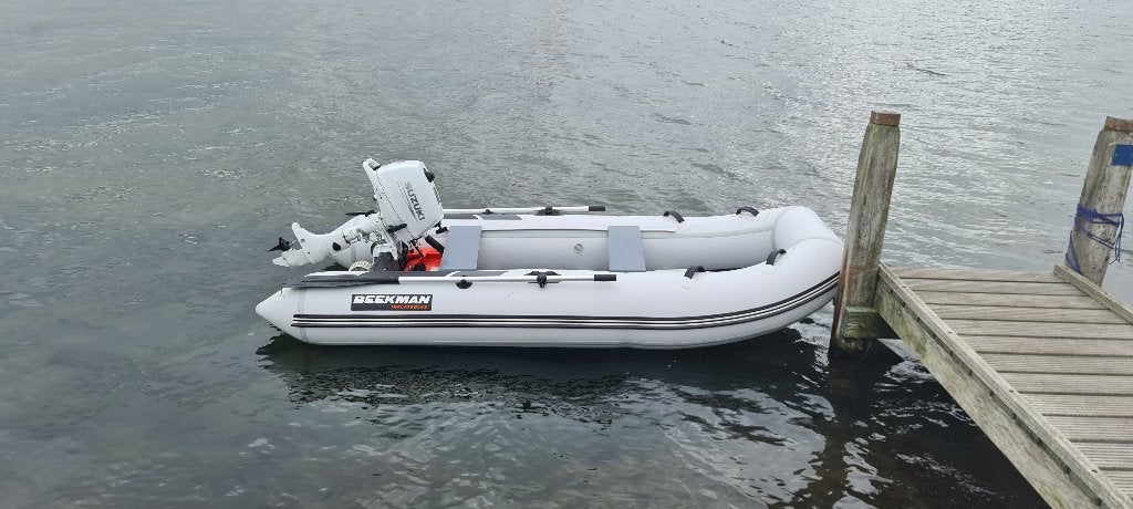 Beekman 6 pk Zodiac rubberboot, Peddels, 1 m, 6 pk, Zo goed als nieuw
