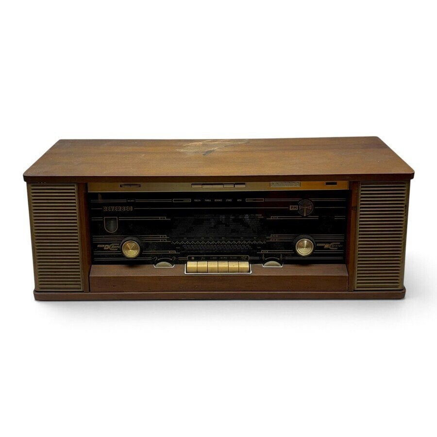 Een jaren 60 Philips reverbeo buizenradio, Ophalen of Verzenden, Overige typen