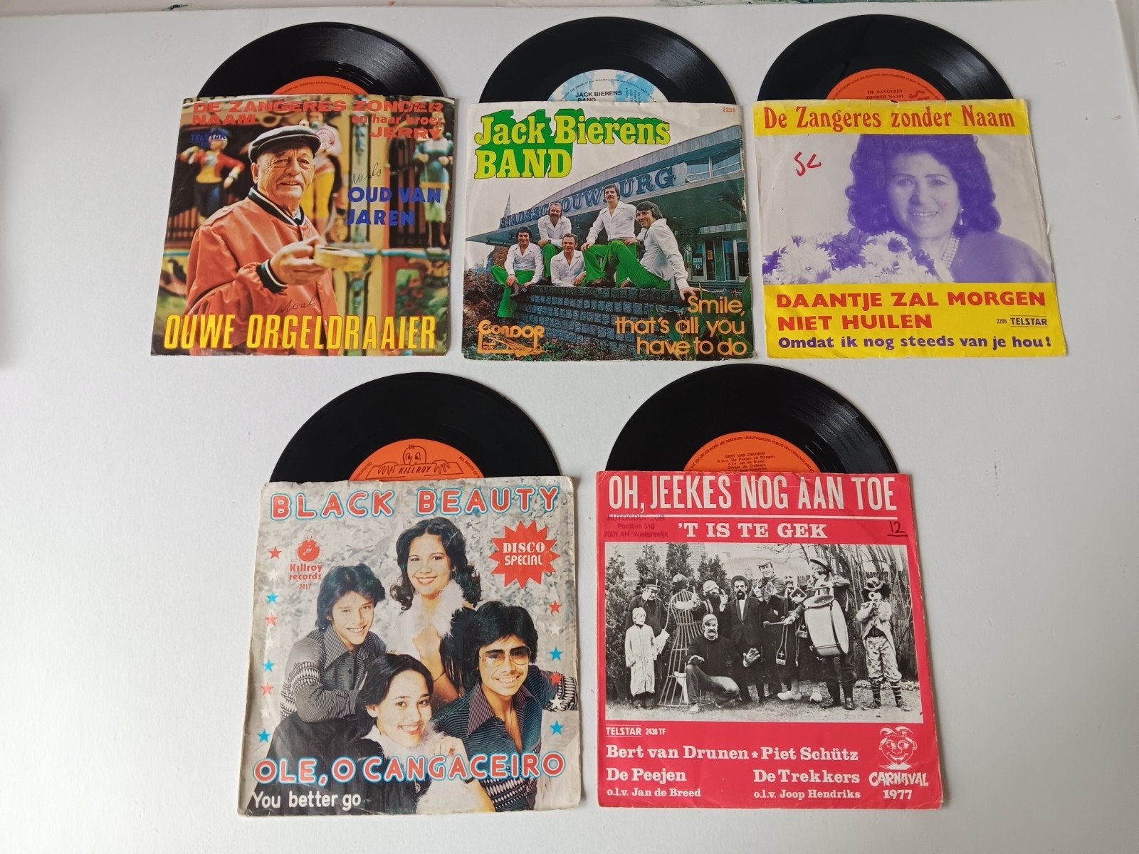 telstar singles, Ophalen of Verzenden, Gebruikt, Nederlandstalig