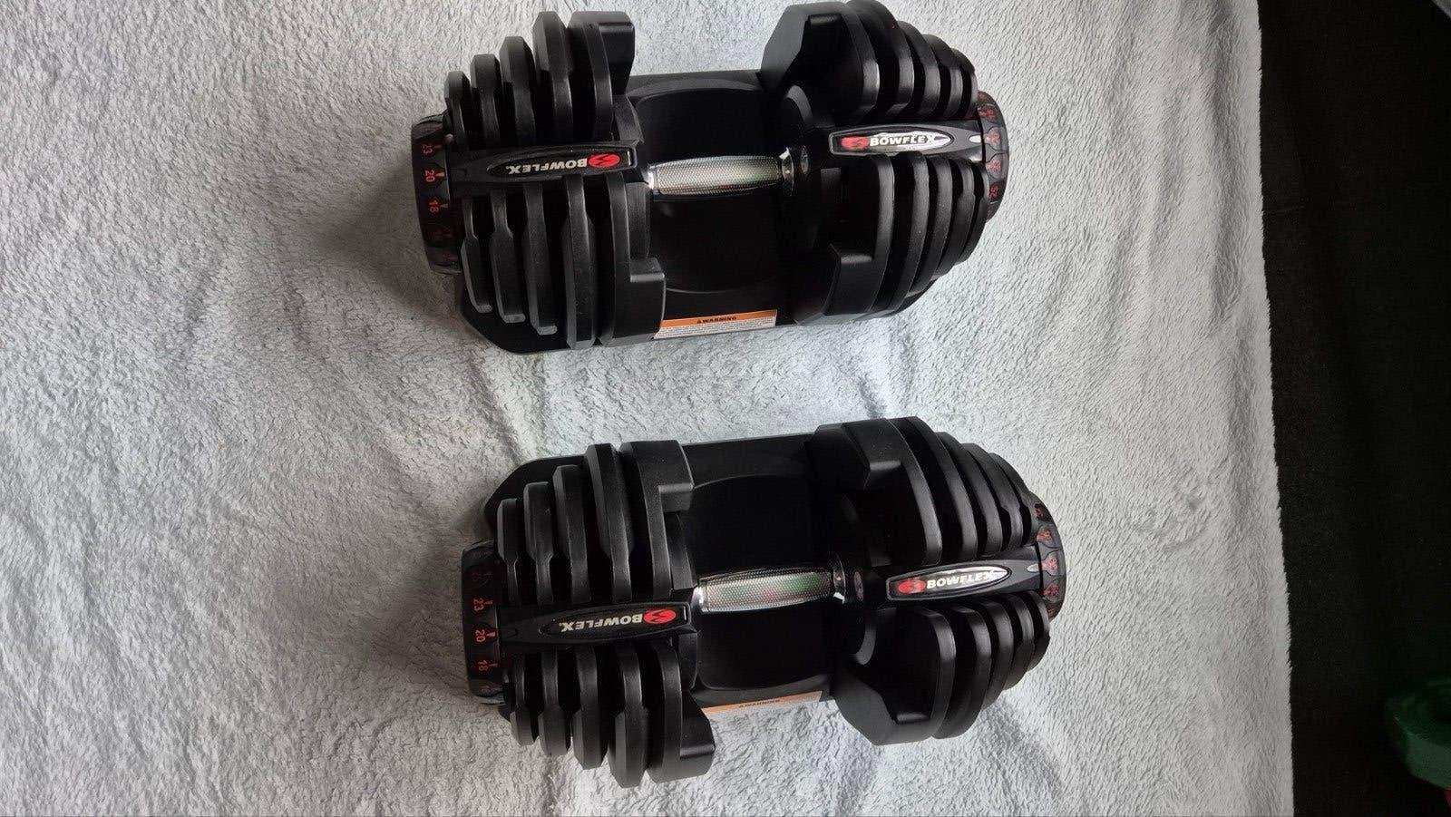 💪🏻Bowflex💪🏻 SelectTech set 1090i DUMBBELS  NIEUWSTAAT !!, Ophalen, Zo goed als nieuw, Dumbbell