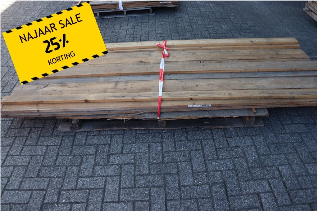 PALLET AANBIEDING Authentiek Barnwood planken 7,5 m², Ophalen of Verzenden, Gebruikt, 250 cm of meer, Planken