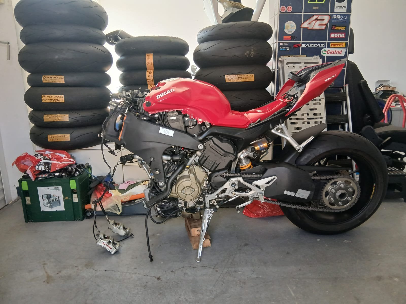 Ducati Streetfighter V4 S - Onderdelen/Sloop, Motoren, Onderdelen | Ducati, Ophalen of Verzenden