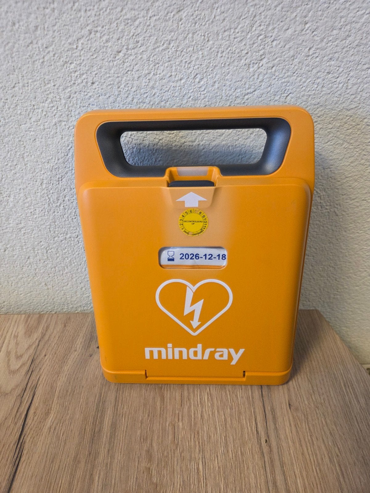 mindray AED Defibrillator Eng/NL kindermodus ehbo bhv, Diversen, Gebruikt, ., Ophalen of Verzenden, Mindray