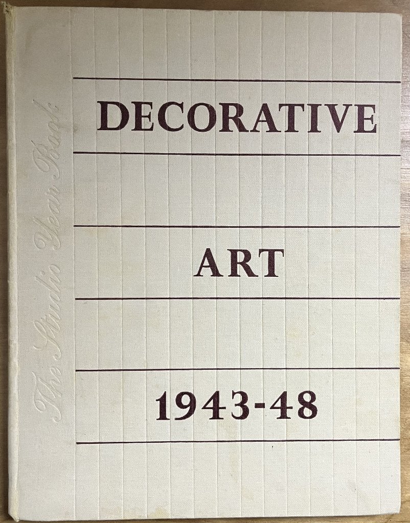 DECORATIVE ART, THE STUDIO YEAR BOOK: 1943-1948, Rathbone Holme & Kathleen M. Frost, Ophalen of Verzenden, Gelezen, Fotografen