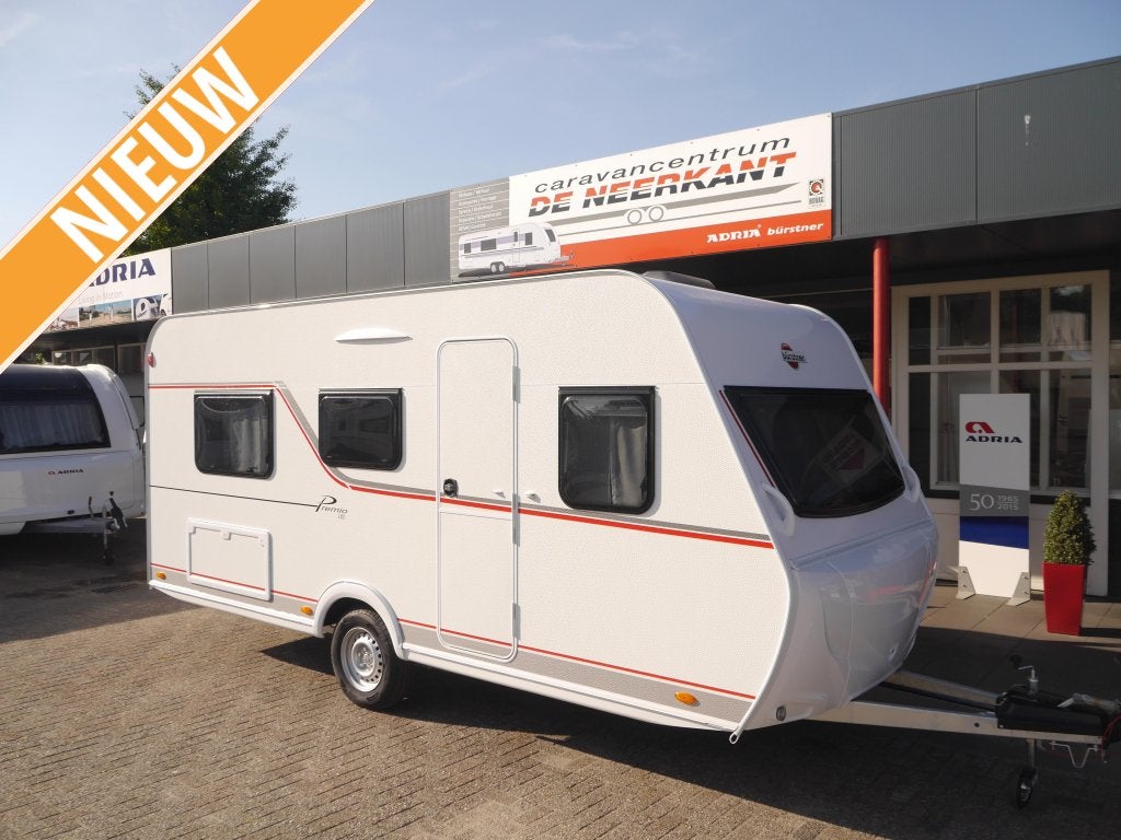Bürstner Premio Life 480 TL, Caravans en Kamperen, Schokbreker, Standaardzit, Bedrijf, Bürstner