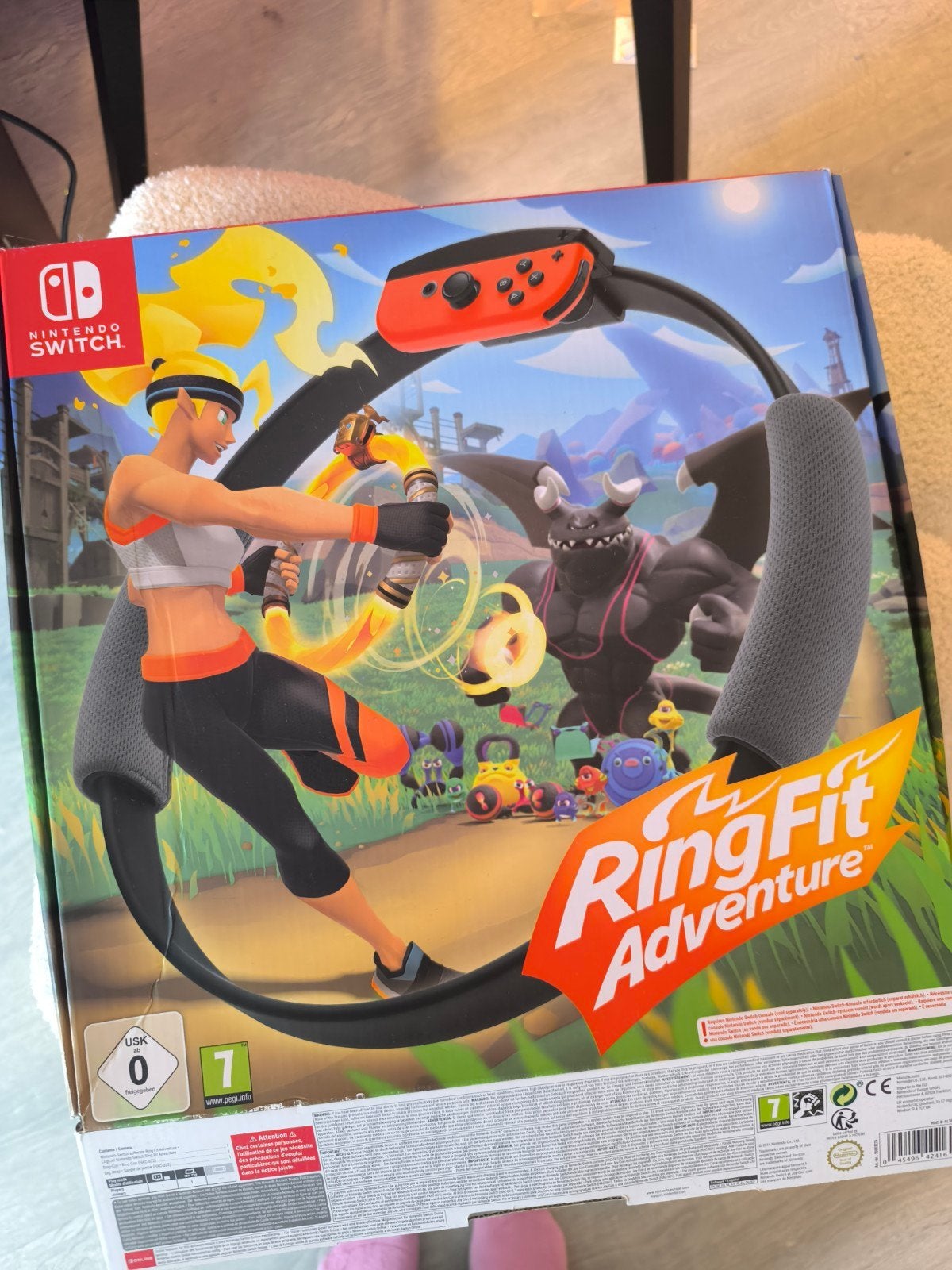 Ring fit adventure - switch, Spelcomputers en Games, Games | Nintendo Switch, Ophalen, 1 speler, Zo goed als nieuw, Sport