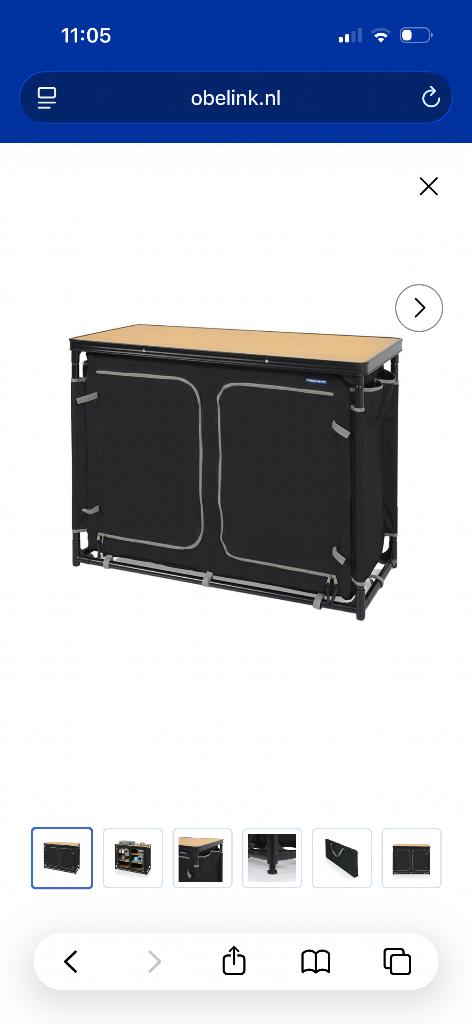 Camping kast, Ophalen, Zo goed als nieuw, Campingkast