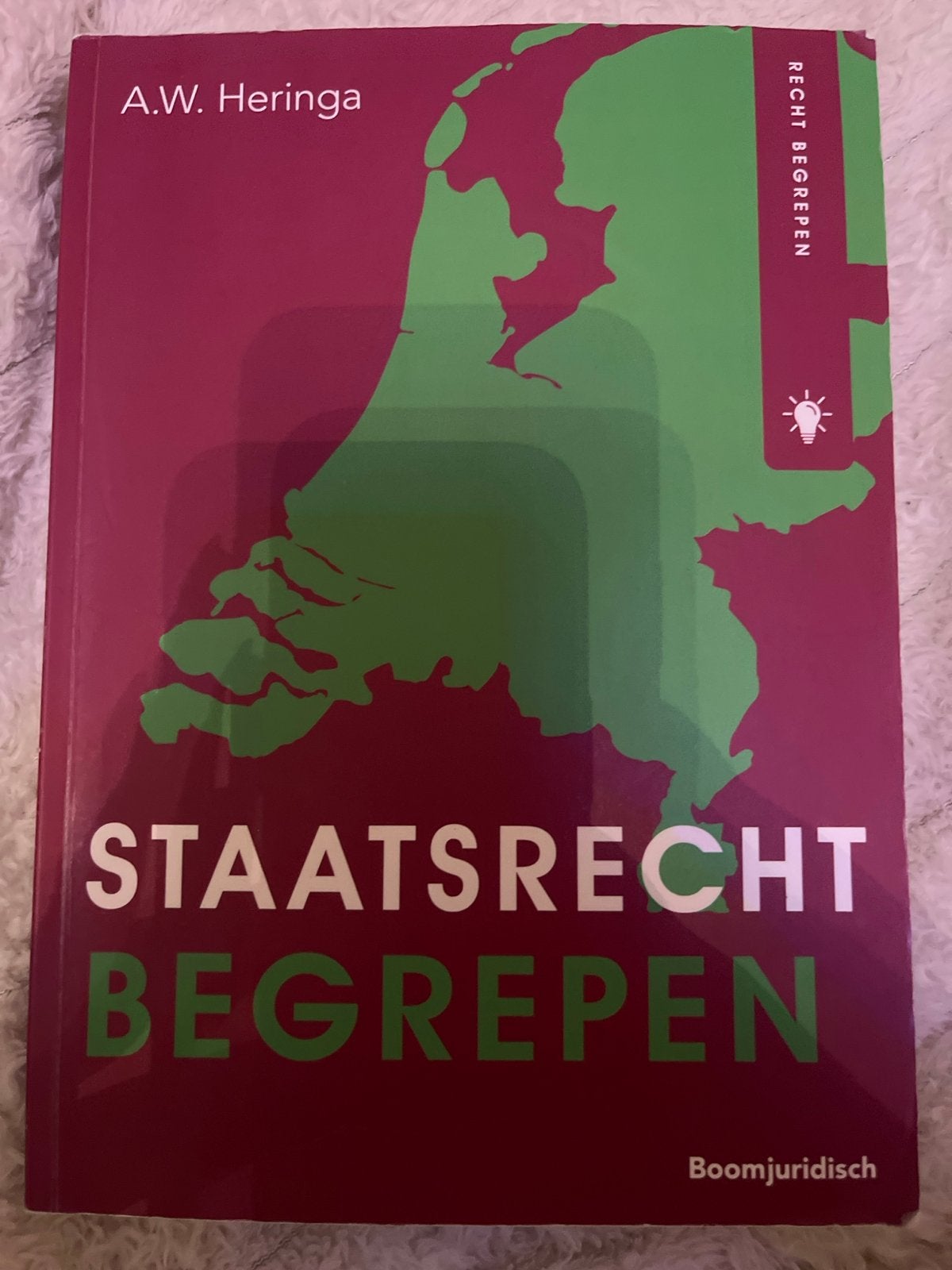 Staatsrecht Begrepen - A.W. Heringa (met markeringen), Boeken, Ophalen of Verzenden, Gamma, Gelezen, WO