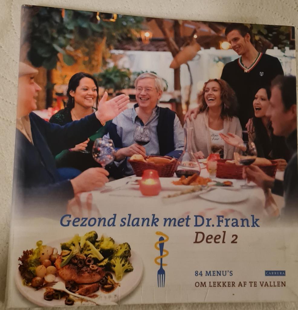 Gezond slank met Dr. Frank Deel 2: 84 menu's, Boeken, Ophalen of Verzenden, Gelezen, Dieet en Voeding, Dr. Frank van Berkum
