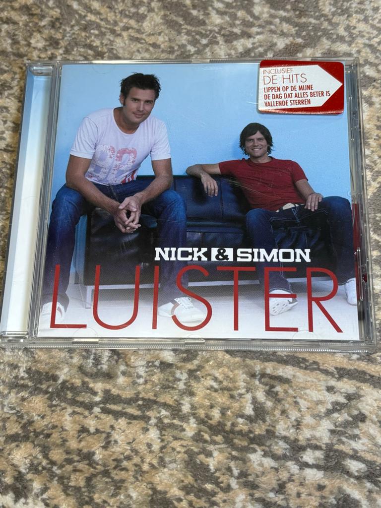 Nick & Simon - Luister CD (Inclusief Hits), Ophalen of Verzenden, Zo goed als nieuw, Pop