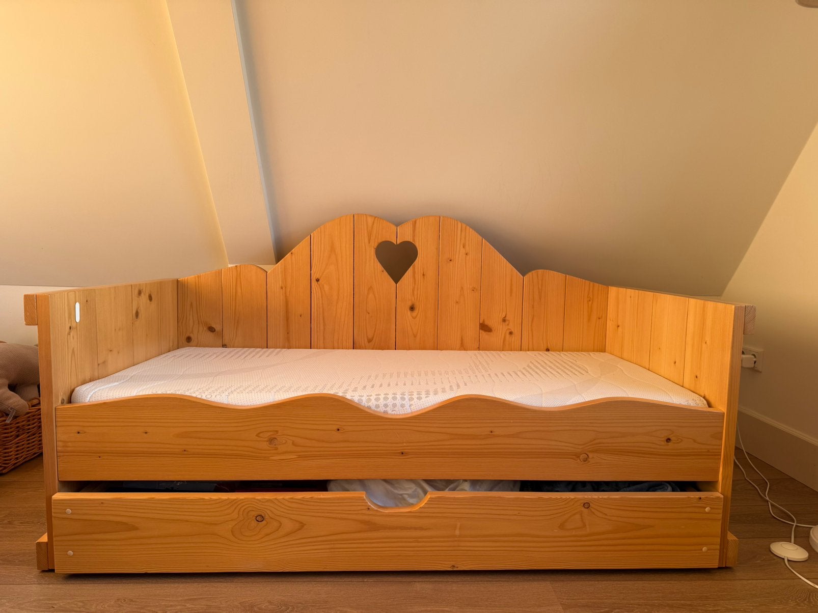 Kinderbed Isabelle 70x150, Ophalen, 70 tot 85 cm, 140 tot 160 cm, Zo goed als nieuw