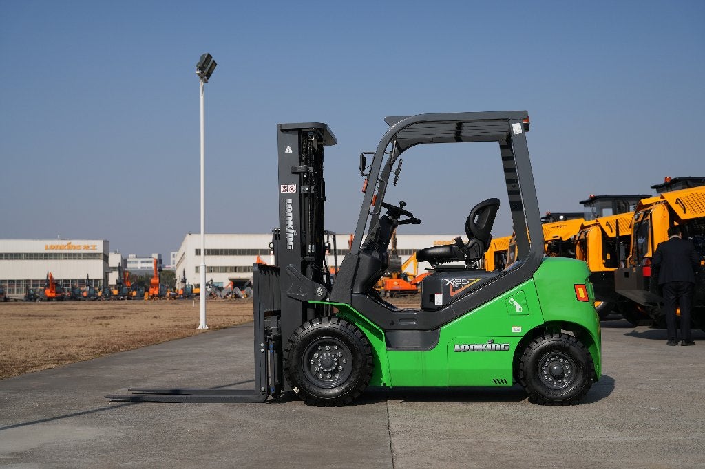Nieuwe elektrische heftruck 2 ton – 3m duplex mast - LI-ION, Lonking, Heftruck, Ophalen of Verzenden, Elektrisch