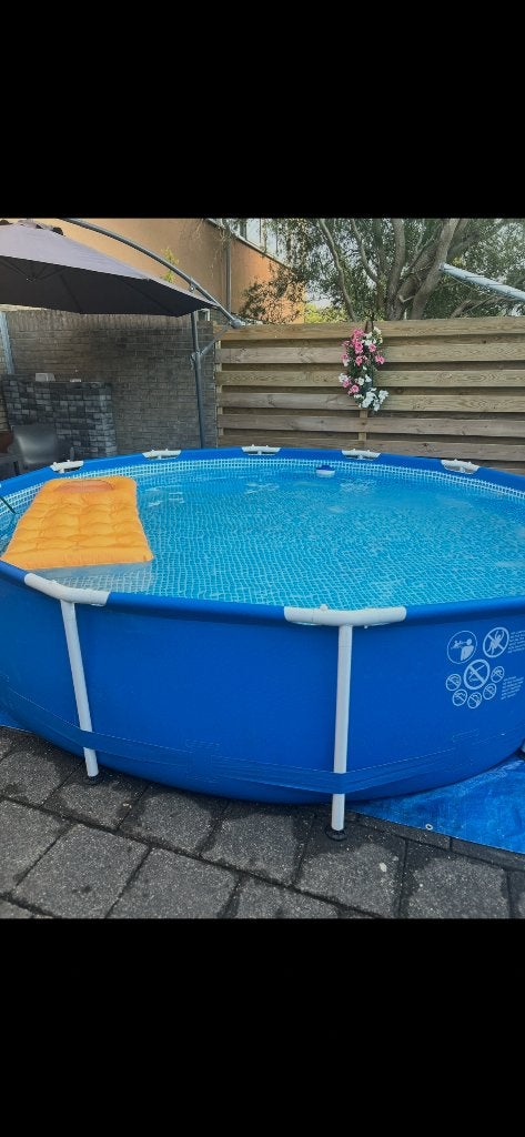 Intex zwembad, Ophalen, Gebruikt, 80 tot 120 cm, Rond
