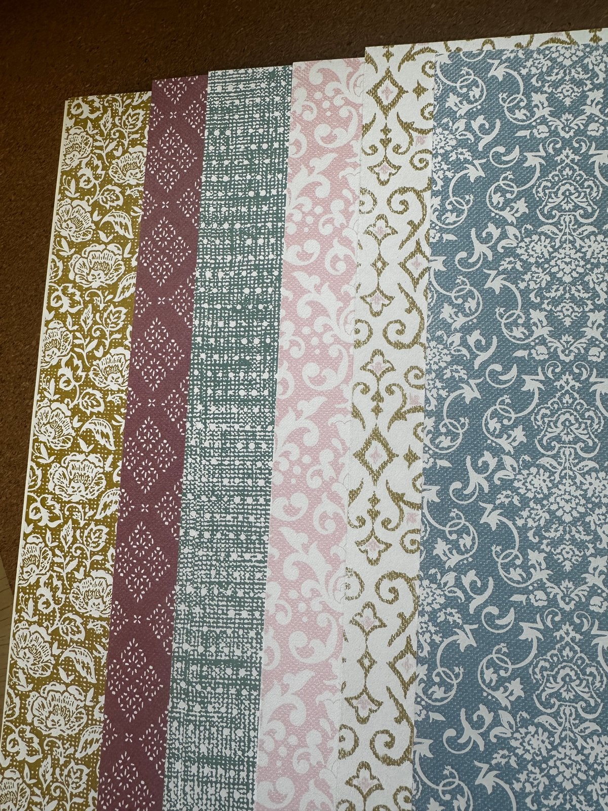 Stampin Up design papier Poetic expressions 30,5x30,5, Hobby en Vrije tijd, Kaarten | Zelf maken, Ophalen, Nieuw, Overige thema's