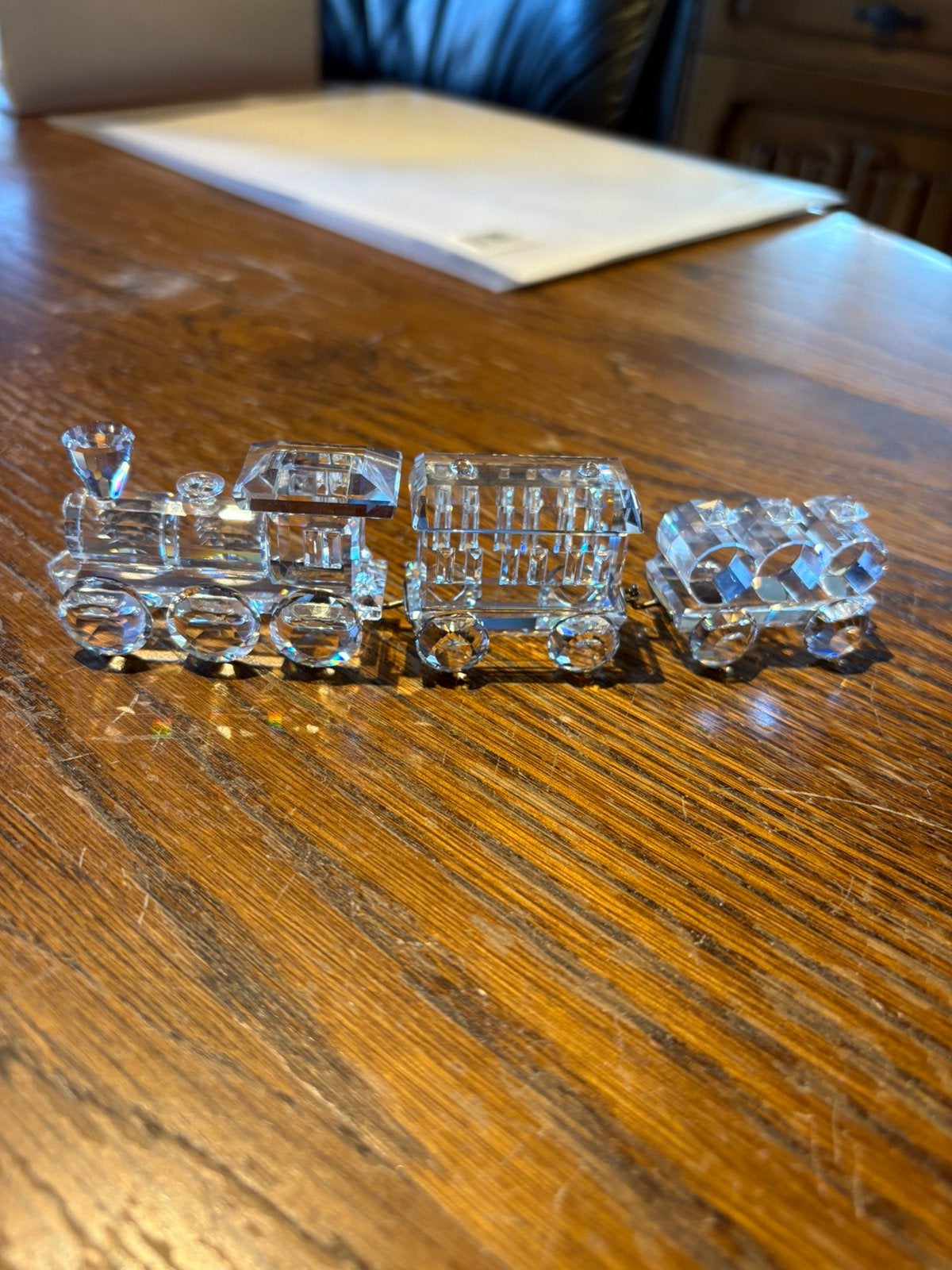 Trein met 2 wagons, Ophalen, Zo goed als nieuw, Figuurtje