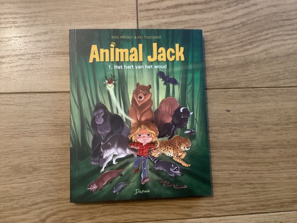 Animal Jack - 1 Het hart van het woud, Eén stripboek, Ophalen of Verzenden, Zo goed als nieuw