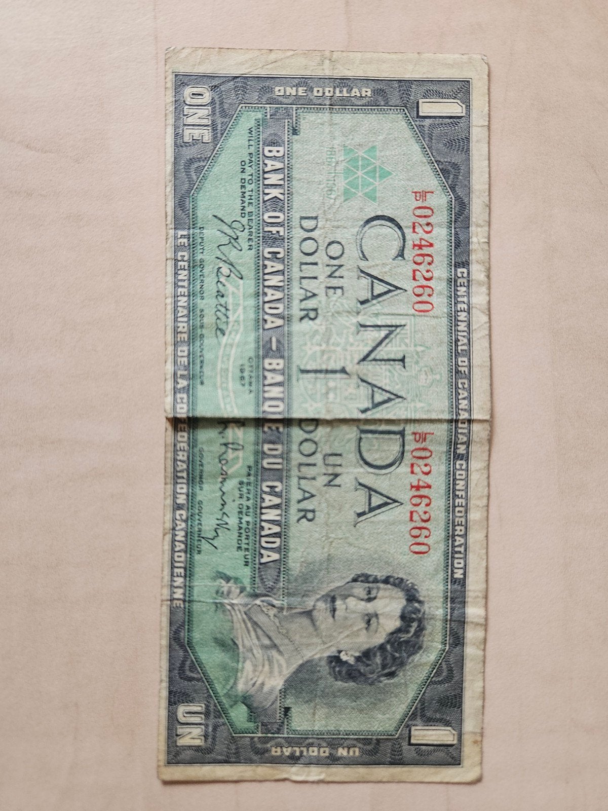 Bankbiljet canada, Postzegels en Munten, Bankbiljetten | Amerika, Ophalen of Verzenden, Noord-Amerika