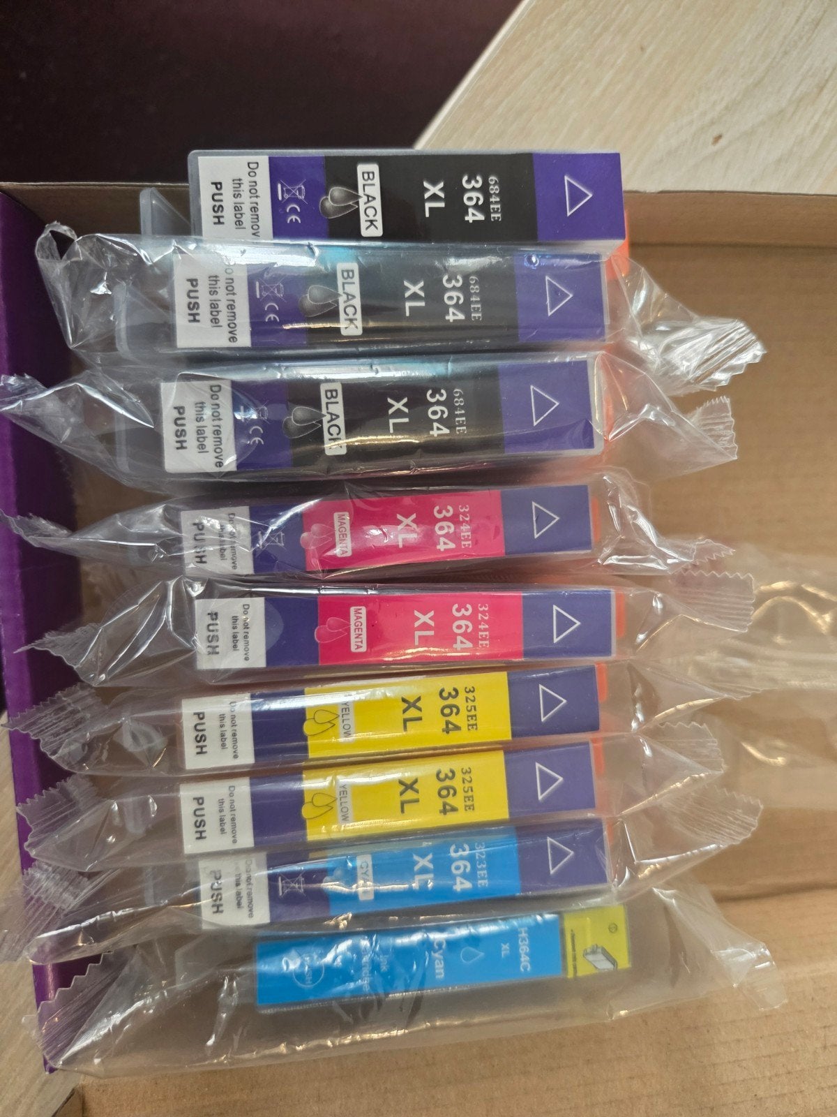 HP 364 XL Cartridges - Complete set (nieuw), Ophalen of Verzenden, Nieuw, Cartridge, 123inkt (huismerk voor HP)