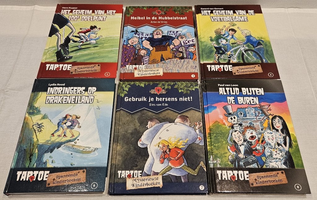 Taptoe kinderboeken 6x, Ophalen of Verzenden, Zo goed als nieuw, Diverse auteurs, Fictie algemeen
