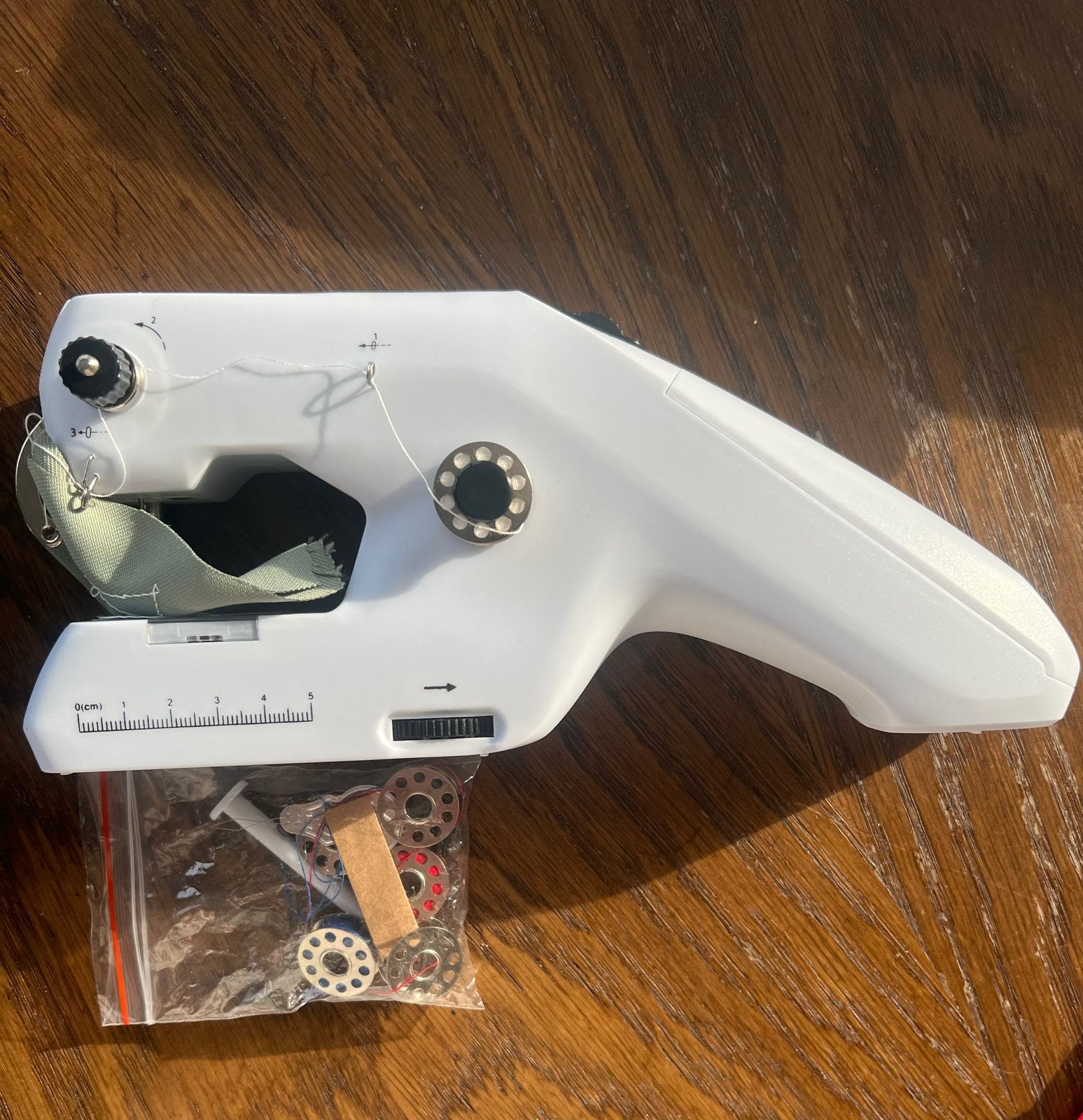 Draagbare Handnaaimachine met Accessoires - ZDML-6, Ophalen of Verzenden, Zo goed als nieuw, Naaimachine, Overige merken