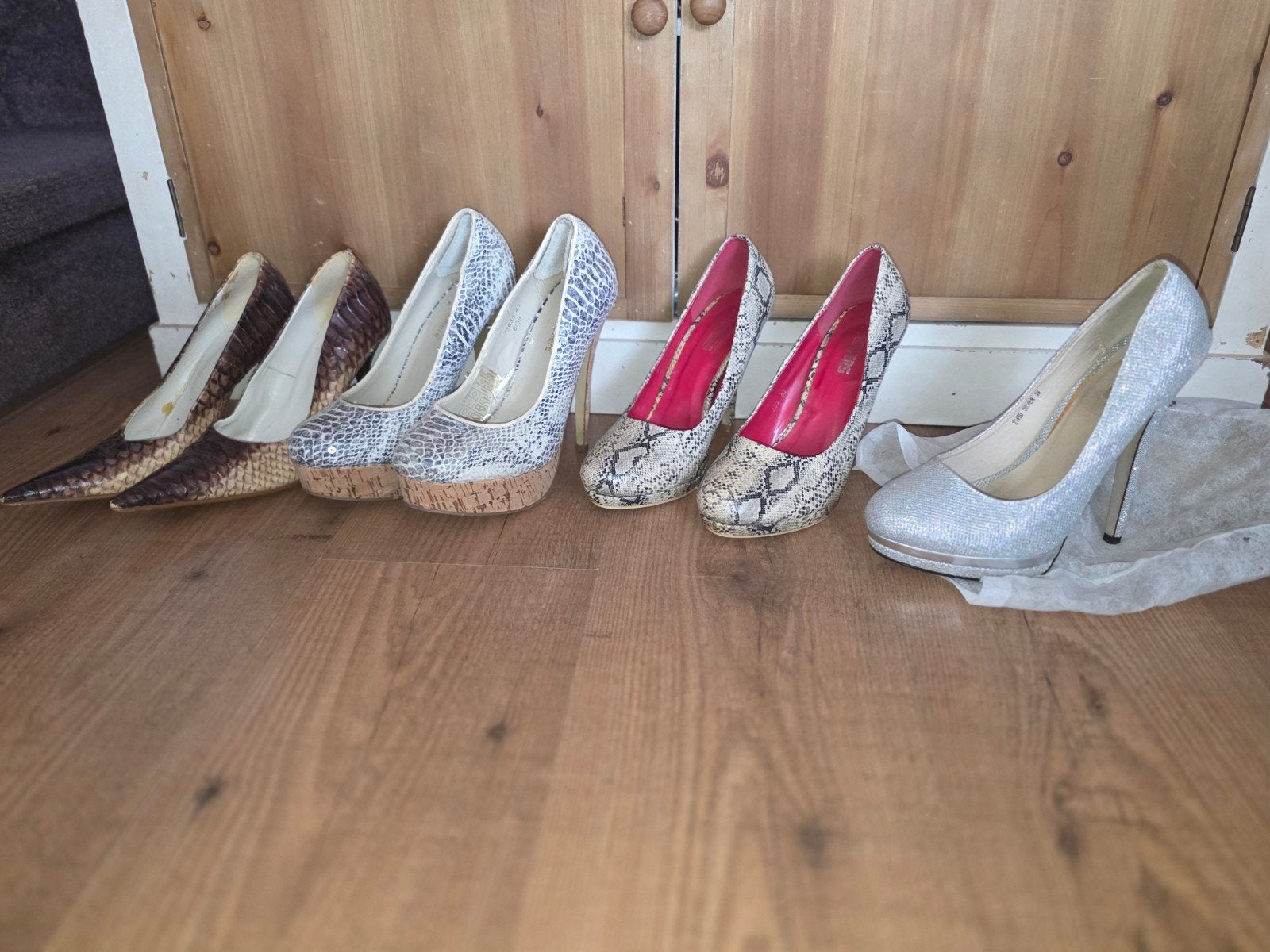 Grote partij dames schoenen/pumps te koop Mt. 39, Ophalen of Verzenden, Overige kleuren