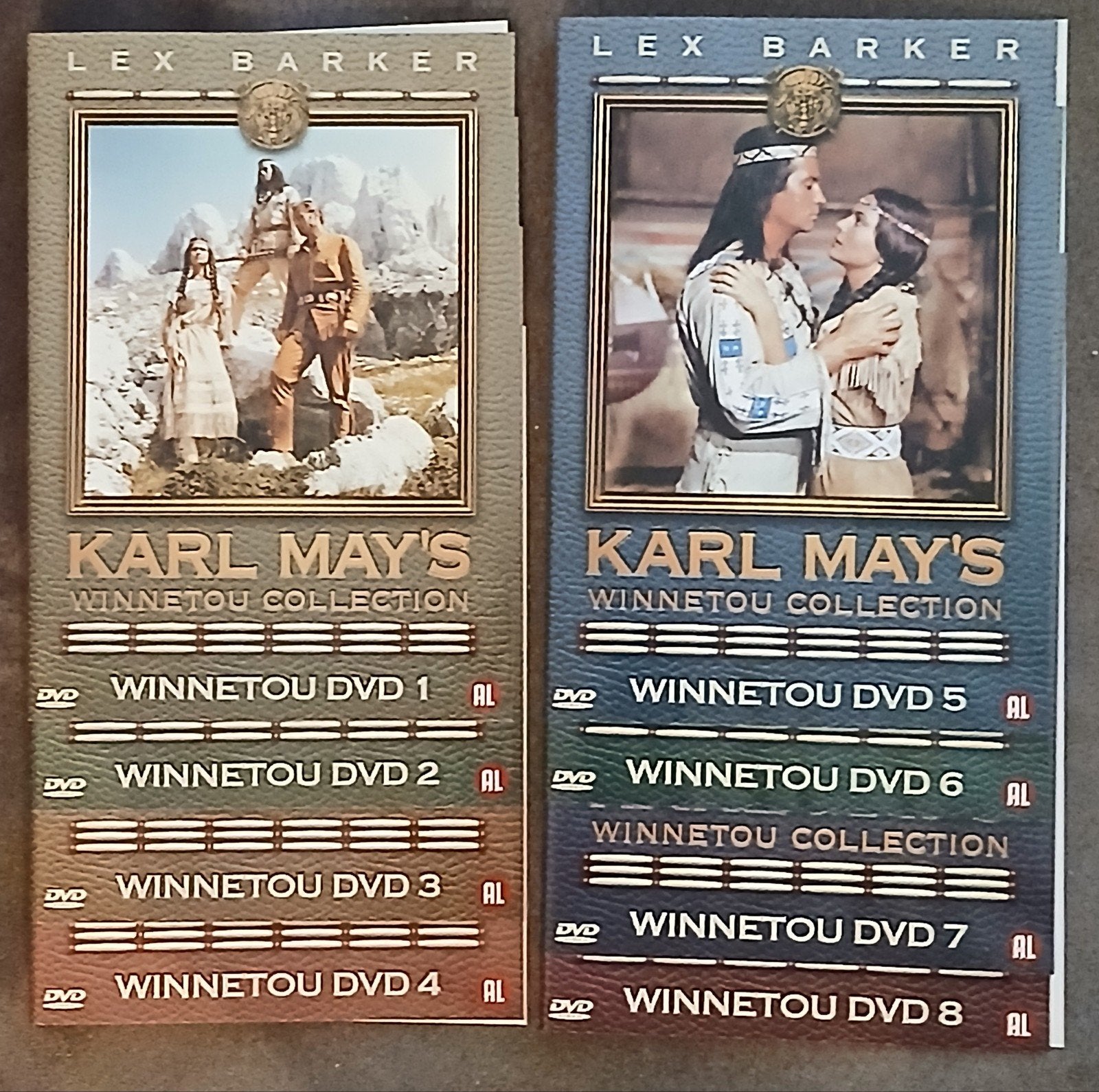 Karl May's Winnetou Collection - 8 DVD Lex Barker, Cd's en Dvd's, Alle leeftijden, Verzenden, Zo goed als nieuw