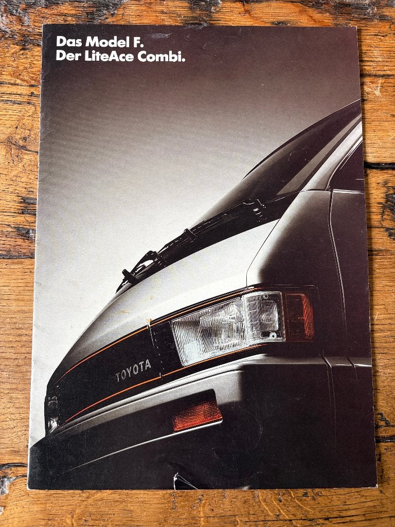 Toyota Model F LiteAce, Toyota, Ophalen of Verzenden, Zo goed als nieuw, Toyota
