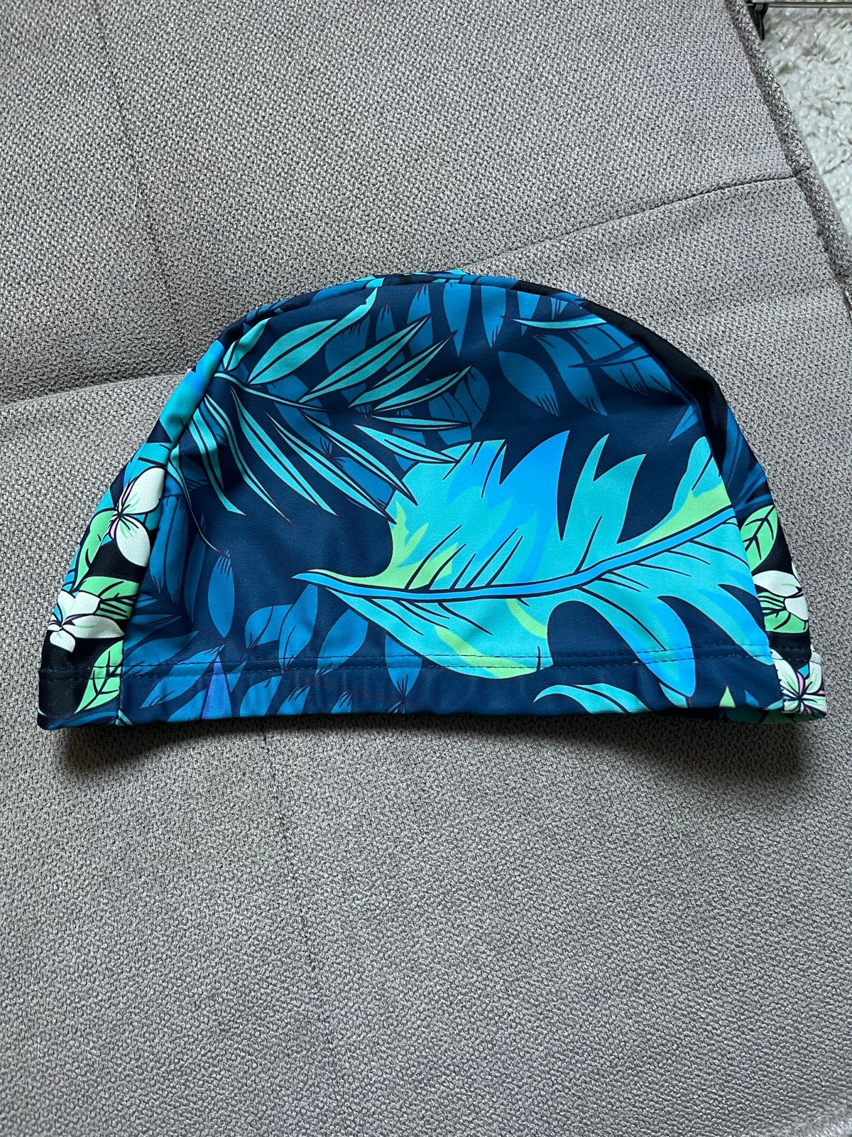 Badmuts met tropische print, Ophalen of Verzenden, Nieuw, Meerkleurig, Overige typen