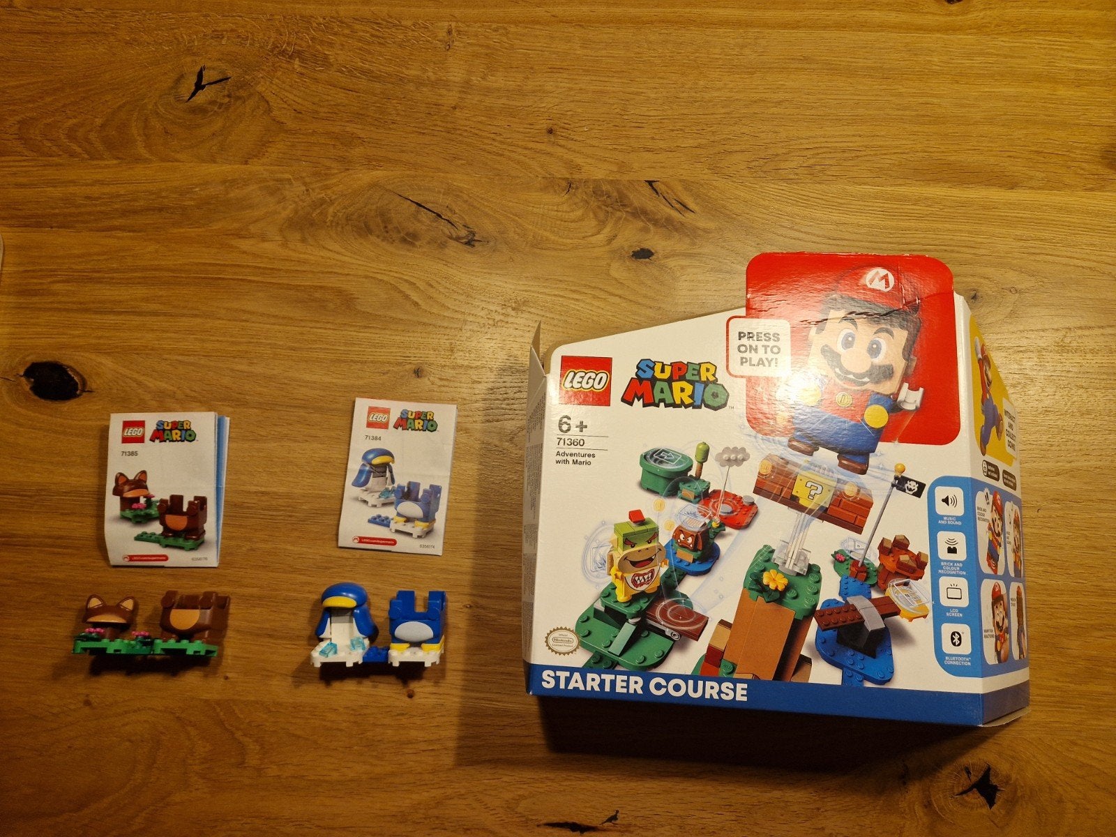Lego Super Mario Starter Set 71360 met uitbreidingen, Kinderen en Baby's, Gebruikt, Lego, Ophalen of Verzenden, Inclusief instructies
