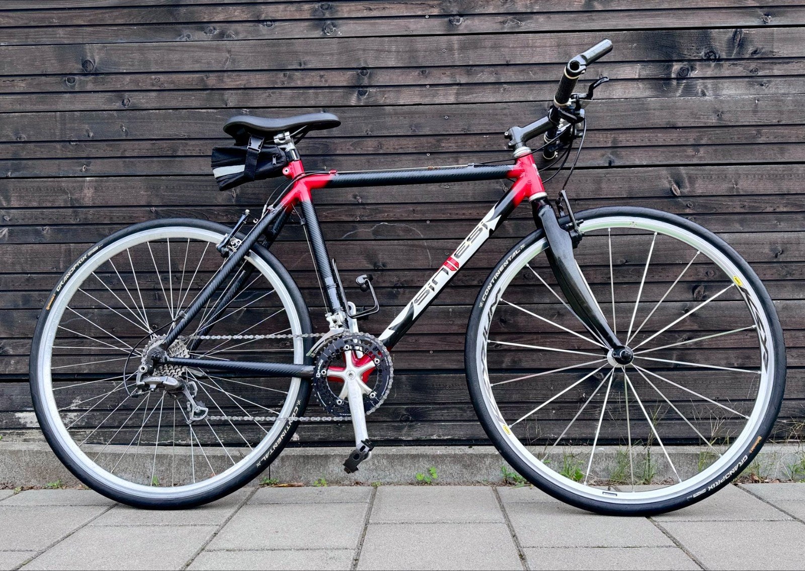 Mooie Italians Sintesi Diamant Vintage Sportfiets, 28", M54, Fietsen en Brommers, 28 inch, Gebruikt, 10 tot 15 versnellingen, Velgrem