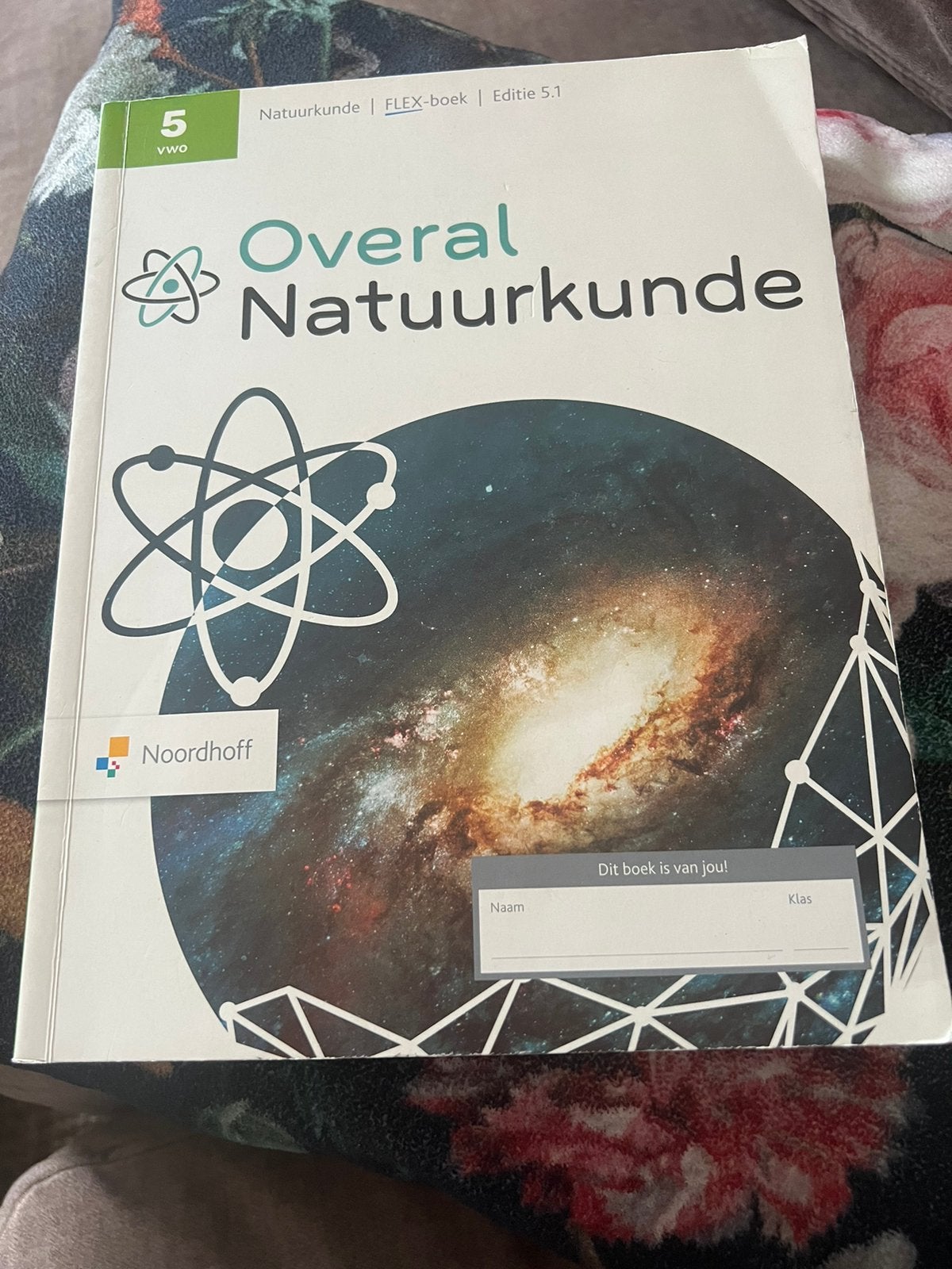 Overal Natuurkunde VWO 5, Boeken, Ophalen of Verzenden, Gelezen, VWO, Natuurkunde