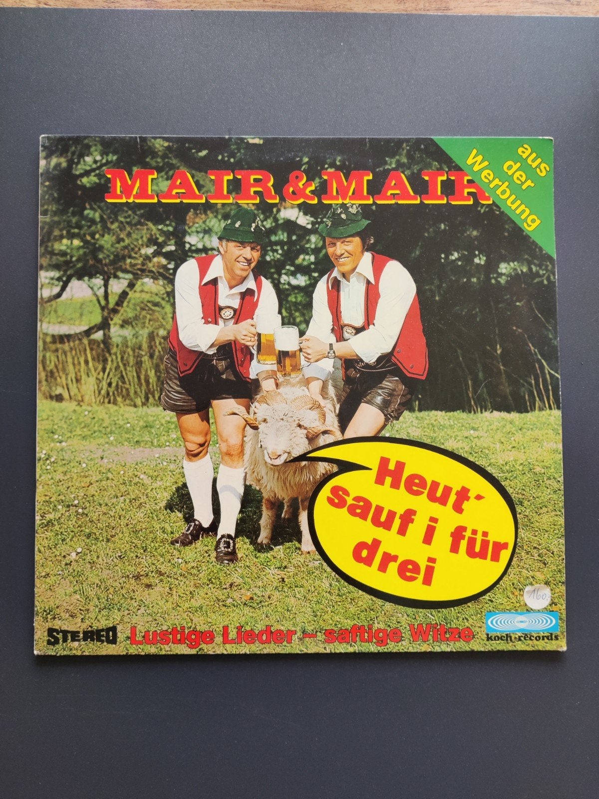 Mair & Mair / Heut' sauf i für drei, Ophalen of Verzenden, Zo goed als nieuw, 12 inch, Levenslied of Smartlap