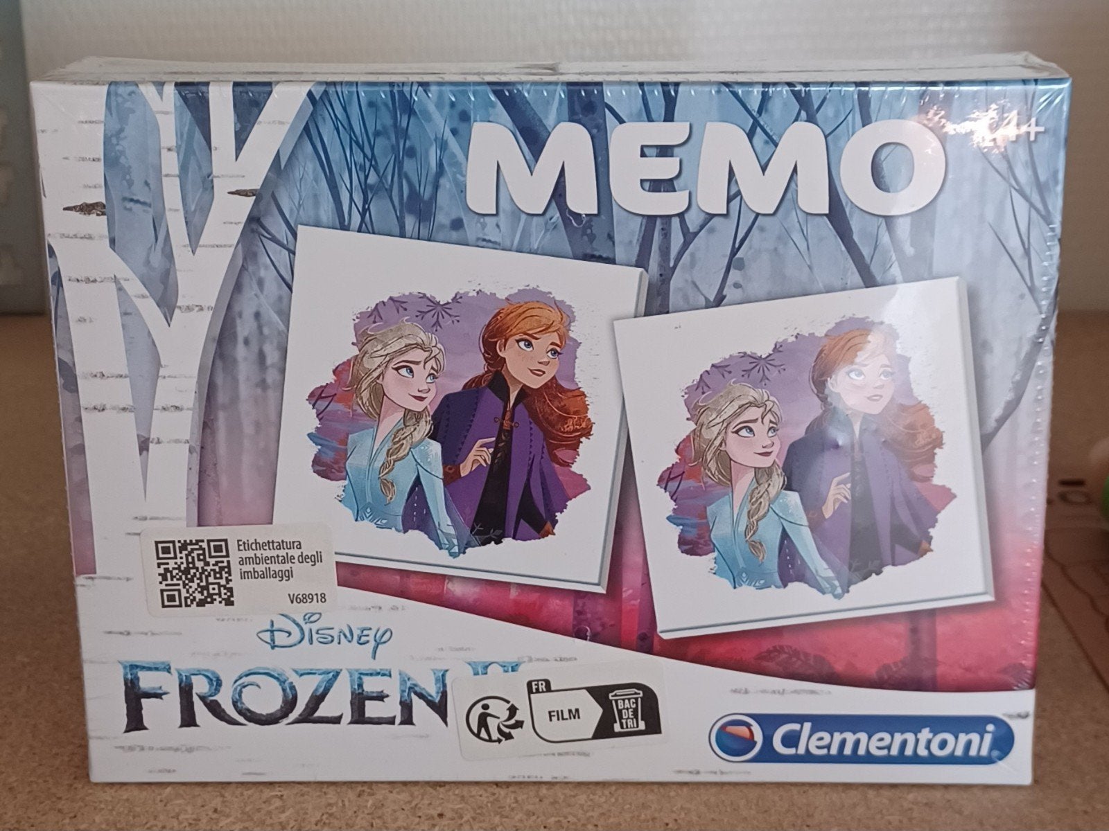 Clementoni memo van Frozen, Ophalen of Verzenden, 10 tot 50 stukjes, Nieuw
