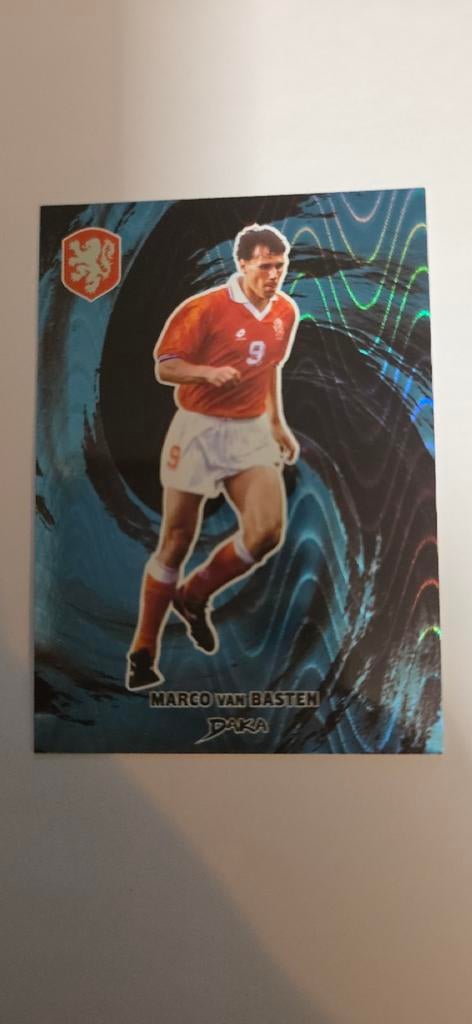 Marco van Basten Spelerskaart - Limited Edition, Ophalen of Verzenden, Zo goed als nieuw, Overige binnenlandse clubs, Spelerskaart