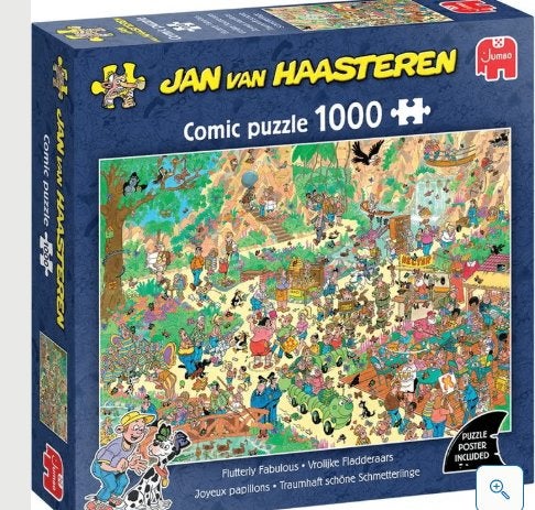 haasteren puzzels, Ophalen of Verzenden, 500 t/m 1500 stukjes, Zo goed als nieuw, Legpuzzel