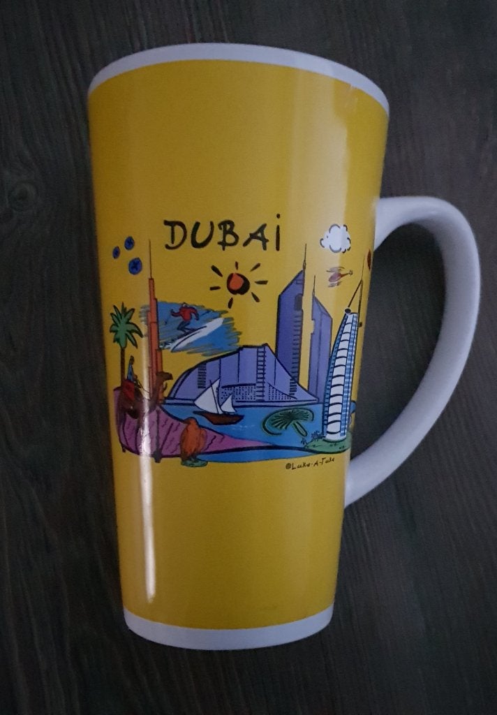Dubai City Mok XL Nieuw, Ophalen of Verzenden, Nieuw, Overige stijlen, Mok