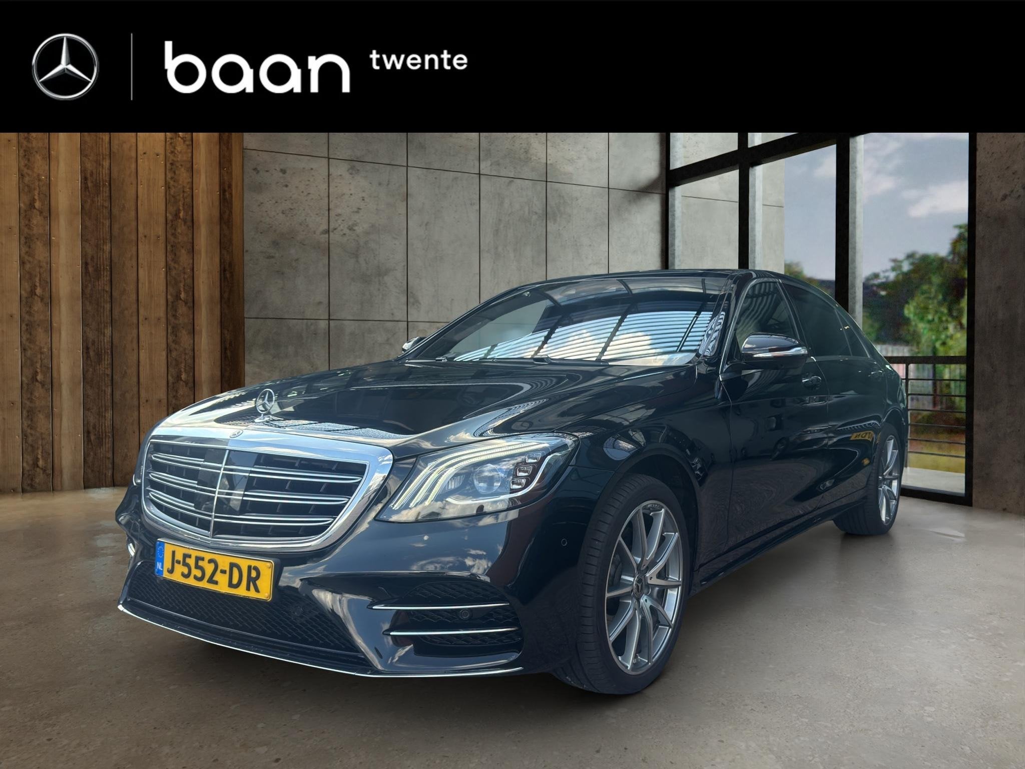 Mercedes-Benz S-Klasse S 450 4-Matic Lang Premium AMG Line P, Auto's, Automaat, 12 maanden, Gebruikt, Leder