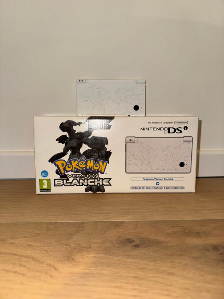 Nintendo DSi Pokémon White Edition met doos, Spelcomputers en Games, Spelcomputers | Nintendo DS, Ophalen of Verzenden, Zo goed als nieuw