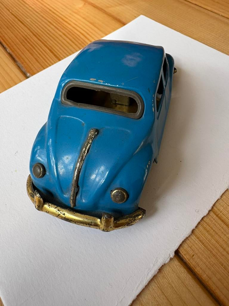 Vintage Japan friction volkswagen kever, Ophalen of Verzenden
