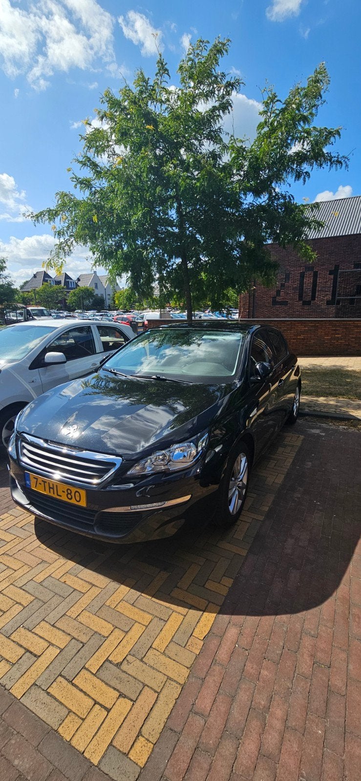 Peugeot 308 1.2VTI 60/82 5-D 2014 Zwart, Auto's, Voorwielaandrijving, 40 €/maand, 750 kg, 1199 cc