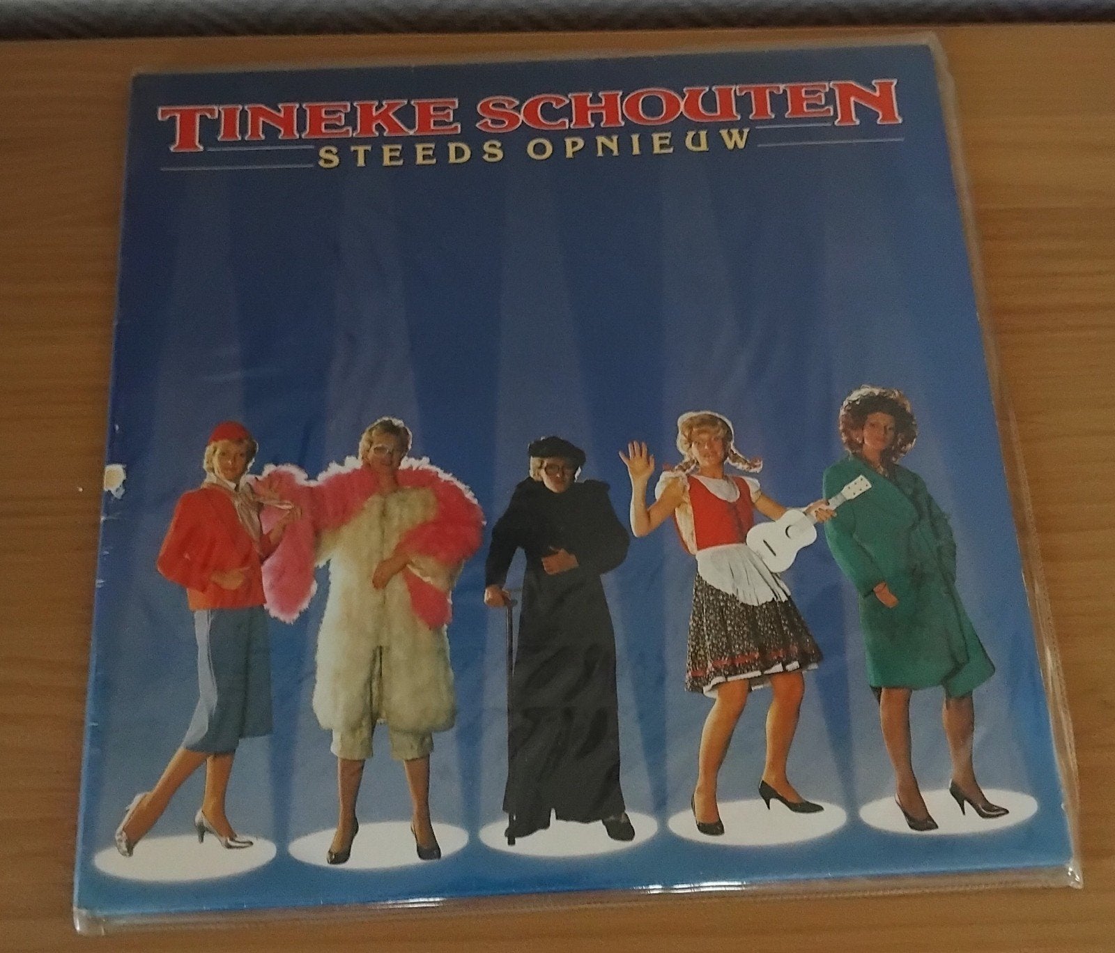 Tineke Schouten - Steeds Opnieuw Dubbel-LP (1984), Gebruikt, Pop, Ophalen of Verzenden, Dubbel-LP