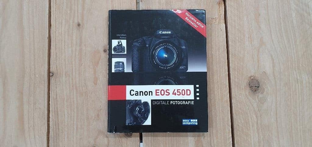 Boek - Digitale fotografie Canon EOS 450D, Ophalen of Verzenden, Zo goed als nieuw, Camera's
