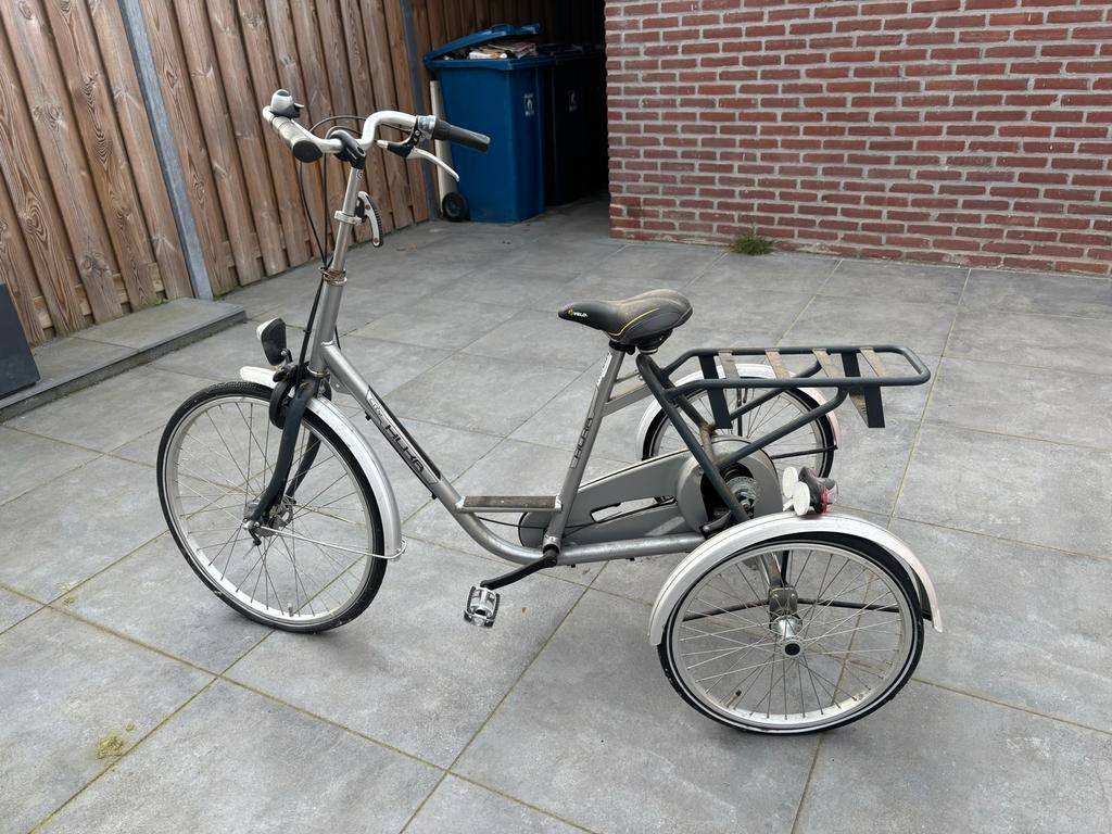 Huka City driewieler met trapondersteuning (niet elektrisch), Fietsen en Brommers, Fietsen | Driewielfietsen, Ophalen, Gebruikt