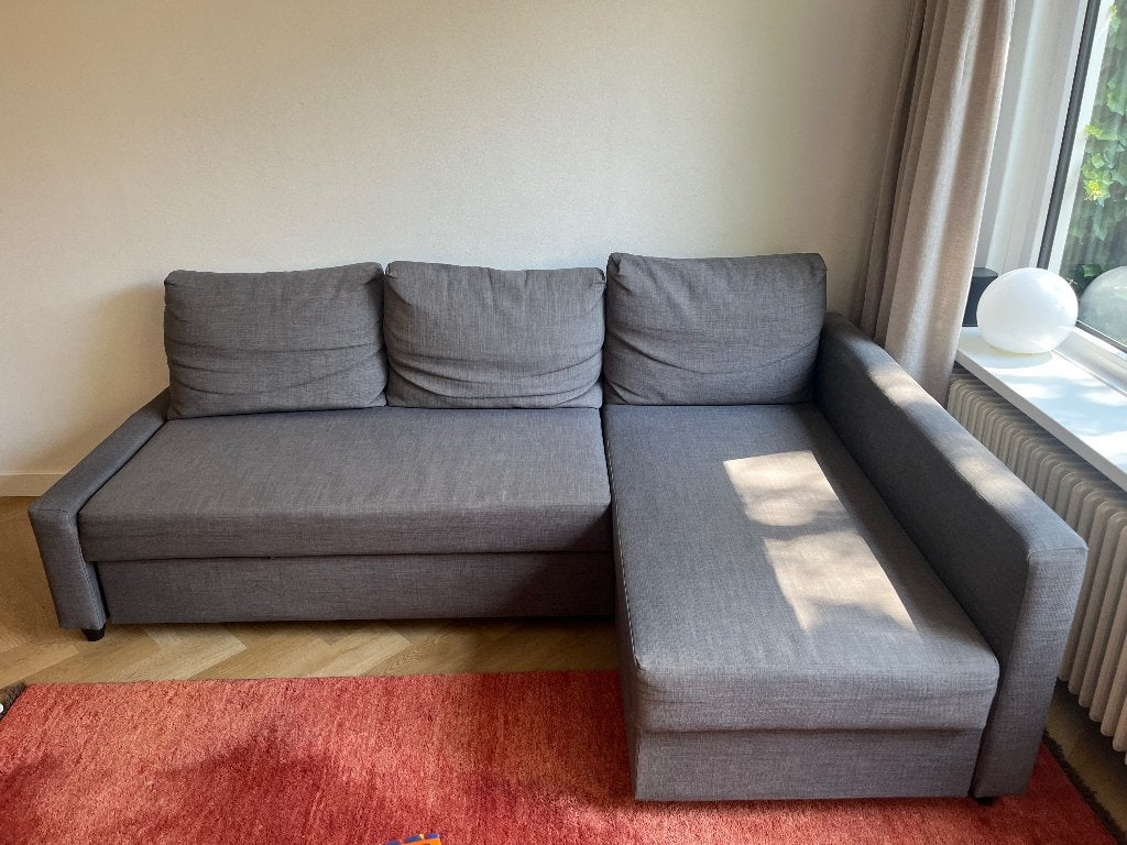Slaapbank Friheten MOET SNEL WEG, Huis en Inrichting, Slaapkamer | Slaapbanken, Ophalen, Gebruikt, Tweepersoons, Overige maten