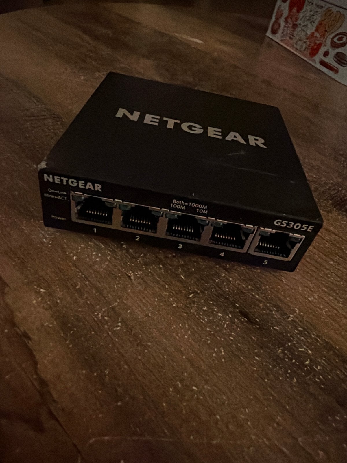 NETGEAR GS305E 5-poorts Gigabit Smart Managed Plus Switch, Computers en Software, Ophalen, Gebruikt