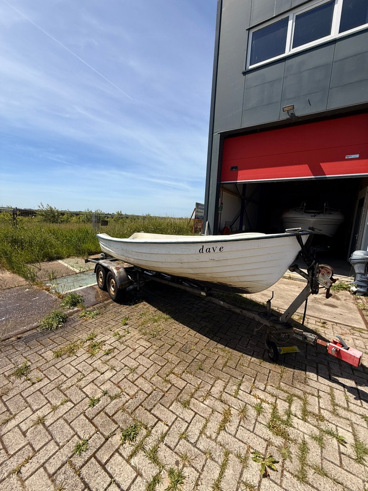 Ryds boot 450 met Yamaha 8 PK viertakt + trailer | Vaarklaar, Ophalen, Gebruikt, Motor en Techniek, Motorboot