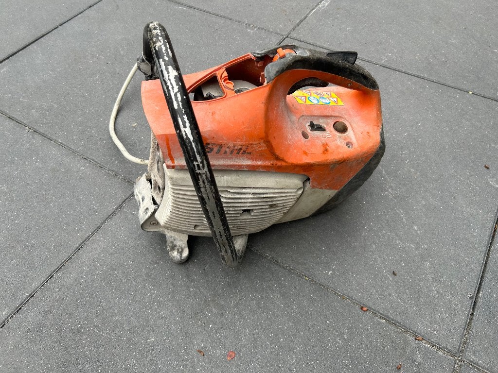 Stihl TS 410 / TS 420 Doorslijper - Voor onderdelen, Stihl, Gebruikt, 70 mm of meer, Kettingzaag