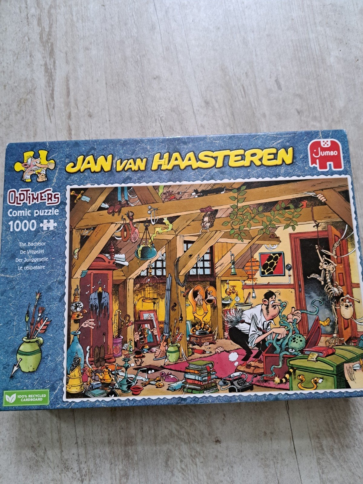 van Haasteren De Vrijgezel, Ophalen, 500 t/m 1500 stukjes, Zo goed als nieuw